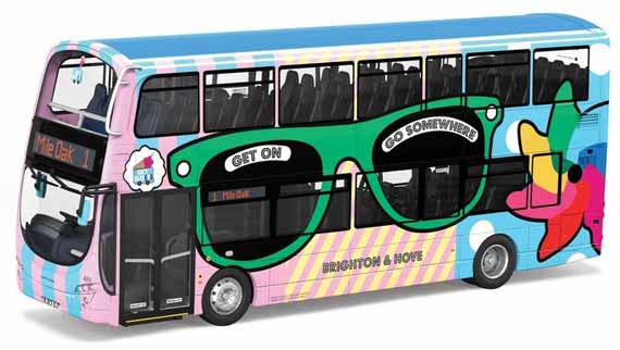 Brighton & Hove Volvo B9TL Wright Eclipse Gemini 2 Get Bus(y)